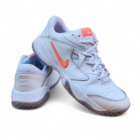 Nike Shoes - Nike Women's Athletic Court Lite 2 White Tennis Sneakers Casual Shoes Size 9